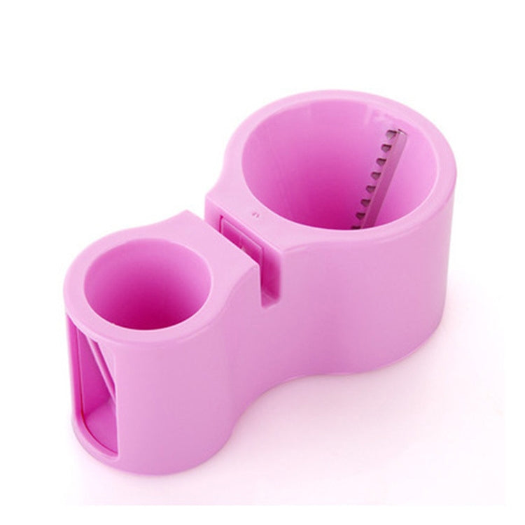 2 PCS Multifunctional Spiral Double-Headed Grater With Sharpener Kitchen Gadgets, Pink, Blue, Black
