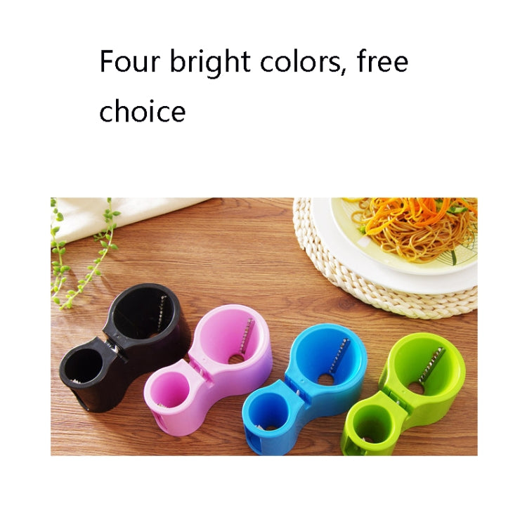 2 PCS Multifunctional Spiral Double-Headed Grater With Sharpener Kitchen Gadgets, Pink, Blue, Black