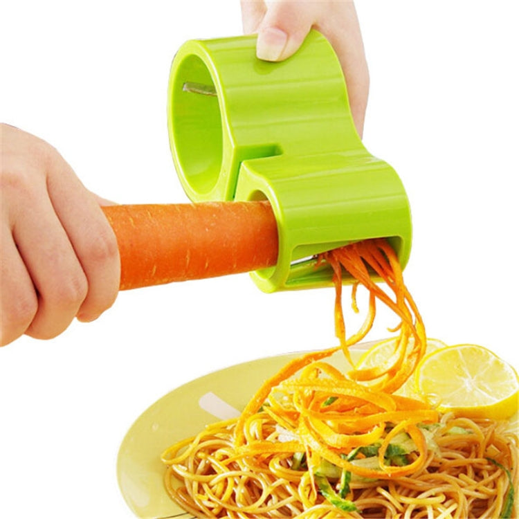 2 PCS Multifunctional Spiral Double-Headed Grater With Sharpener Kitchen Gadgets, Pink, Blue, Black