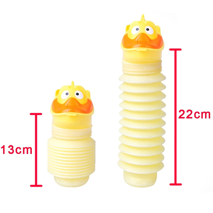 Portable Child Adult Car Outdoor Emergency Urinal, Yellow Children, Blue Adult, Pink Bear, Green Frog