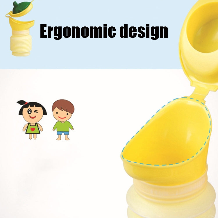 Portable Child Adult Car Outdoor Emergency Urinal, Yellow Children, Blue Adult, Pink Bear, Green Frog