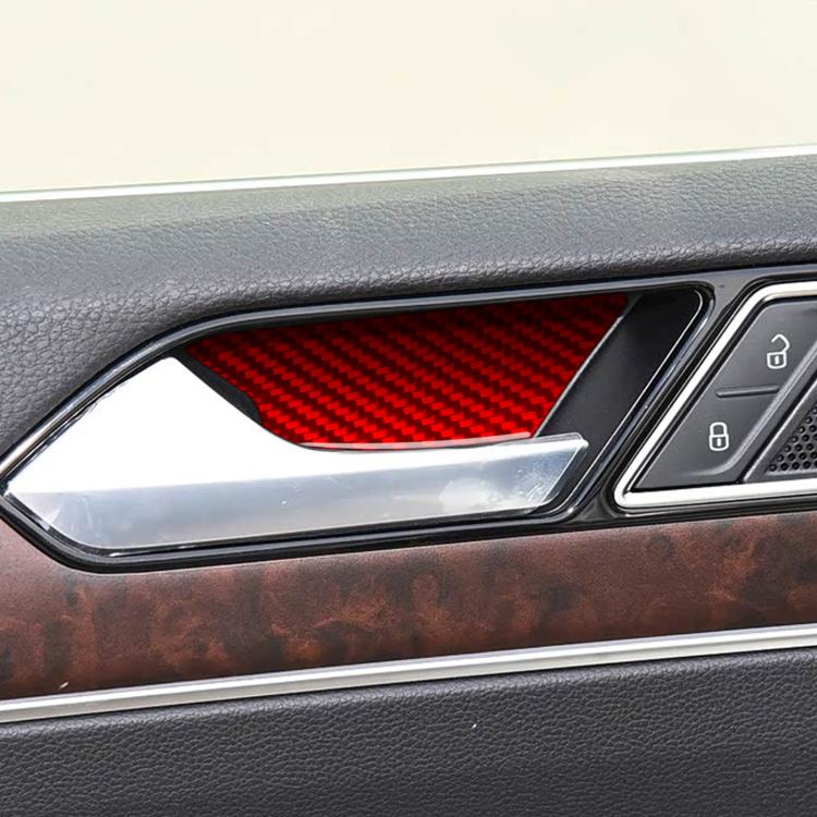 For Volkswagen Magotan / CC 3pcs /Set Left Hand Drive Inner Door Handle Trim Stickers