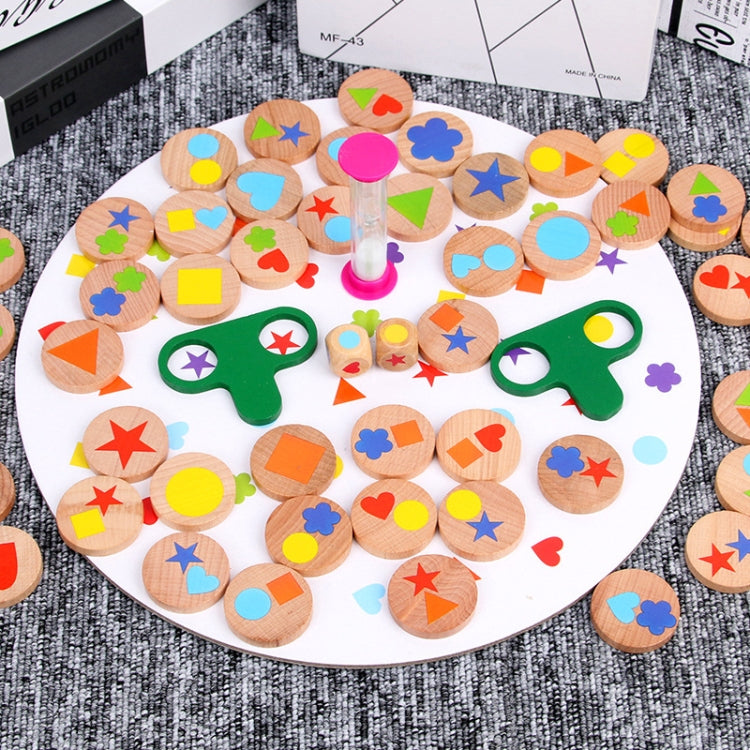 Puzzle Parent-Child Interactive Game Shape Matching Children Concentration Training Toys, Shape Matching Toys