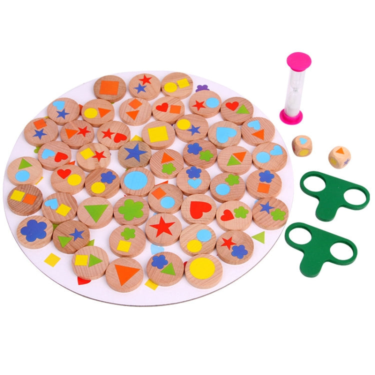 Puzzle Parent-Child Interactive Game Shape Matching Children Concentration Training Toys, Shape Matching Toys
