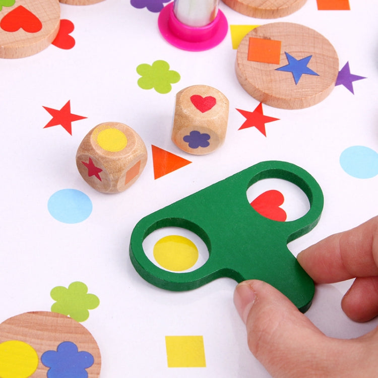 Puzzle Parent-Child Interactive Game Shape Matching Children Concentration Training Toys, Shape Matching Toys