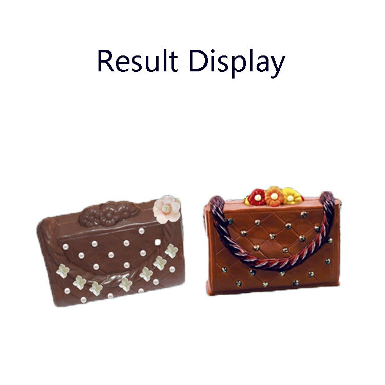 3D Women Leather Bag Chocolate Mold Chocolate Bag Mold, Women Leather Bag Mold