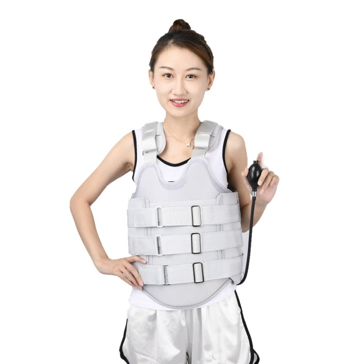 Thoracolumbar Fixation Belt Strap Type Protective Gear with Airbag, Regular Style S, Regular Style M, Regular Style L, Regular Style XL, Mesh Style S, Mesh Style M, Mesh Style L, Mesh Style XL