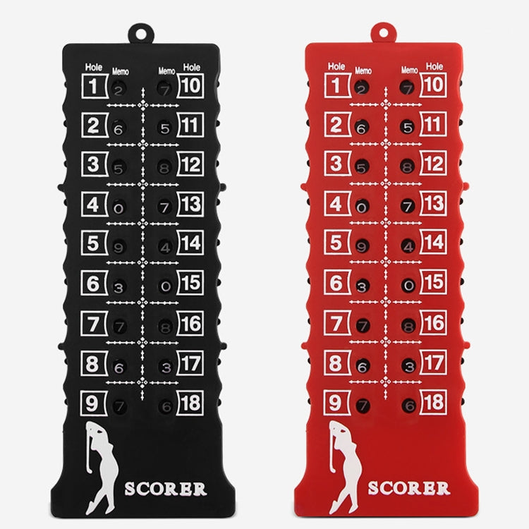 PGM Golf Scoring Device 18 Hole Square Scoring Device Golf Accessories, Random Color Deilvery, 18 Hole Square