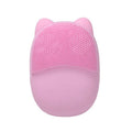 F35 Household Waterproof Electric Silicone Facial Cleanser Ultrasonic Massage Vibrating Facial Cleanser, Pink, Blue