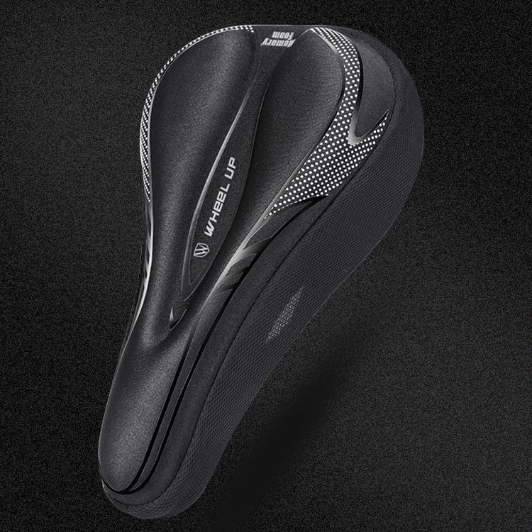 Wheel Up Bicycle Silicone Cushion Cover Mountain Bike Thickening GEL Saddle Cover Riding Equipment, LF32005G-L, LF32005G-S