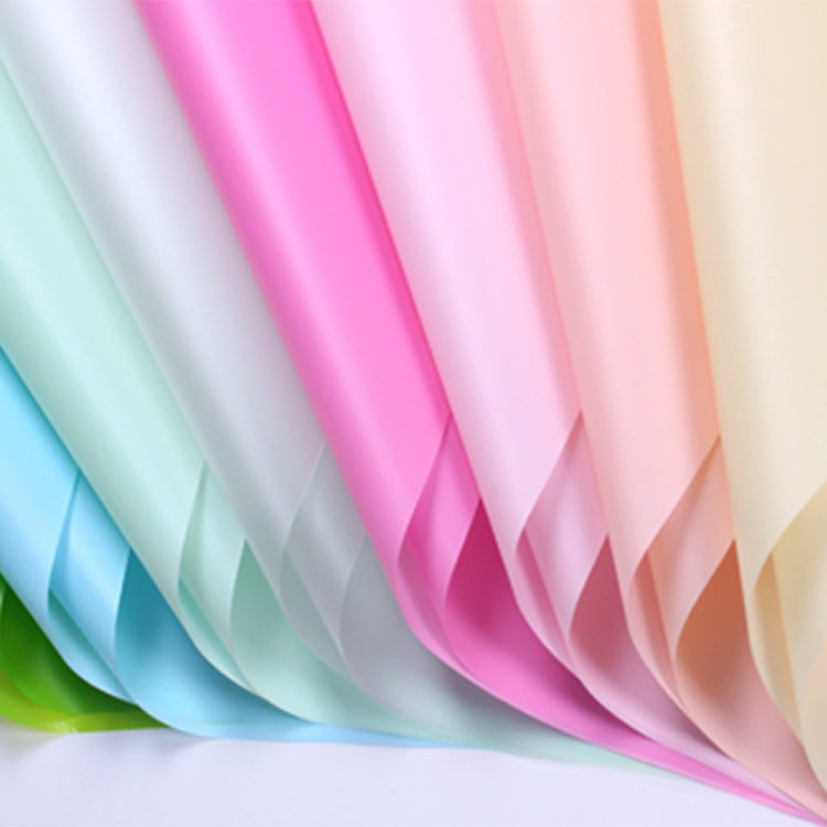 20 Sheets / Pack Flower Wrapping Paper Matte Paper Gift Paper Translucent Wrapping Paper Material, Colour: Wine Red, Wine Red, Brown, Golden, Silver, Black, Rose Red, Deep Pink, Deep Champagne, Gouache, Light Champagne, White Tea, Red Gray, Light Gray ...
