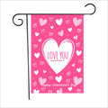 2 PCS Valentine Day Garden Flag Festive Atmosphere Garden Banner, QR001, QR002, QR003, QR004, QR005, QR006, QR007, QR008, QR009, QR011, QR012, QR013, QR014, QR015, QR016, QR017, QR018, QR019, QR020, QR021, QR022, QR023, QR024, QR025, QR026, QR027, QR02...