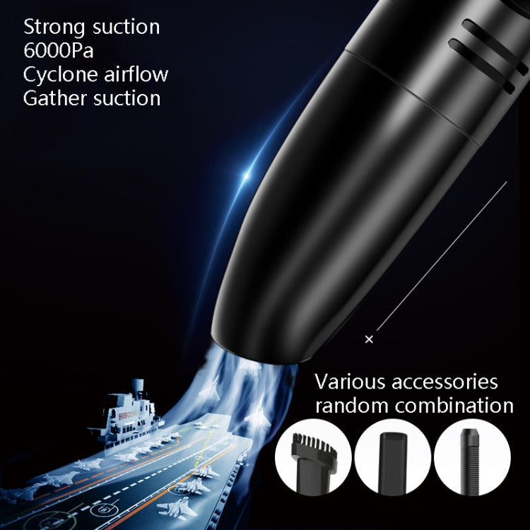 Car Handheld Portable Vacuum Cleaner Small Car Vacuum Cleaner, Wired Black, Wireless Black, Wireless Black Gray
