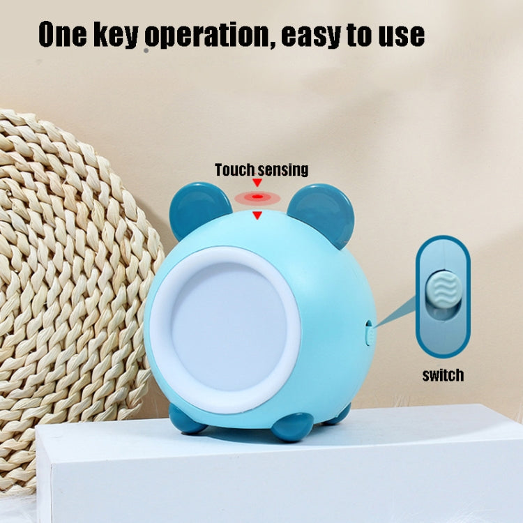 XY010 2 PCS Cute Pet Night Light LED Touch Dimming Dormitory Bedside Light, Pink Rabbit, Blue Rabbit, Brown Rabbit, Pink Bear, Blue Bear, Brown Bear, Pink Fawn, Blue Fawn, Brown Fawn