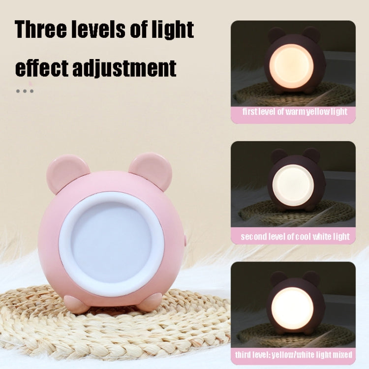 XY010 2 PCS Cute Pet Night Light LED Touch Dimming Dormitory Bedside Light, Pink Rabbit, Blue Rabbit, Brown Rabbit, Pink Bear, Blue Bear, Brown Bear, Pink Fawn, Blue Fawn, Brown Fawn