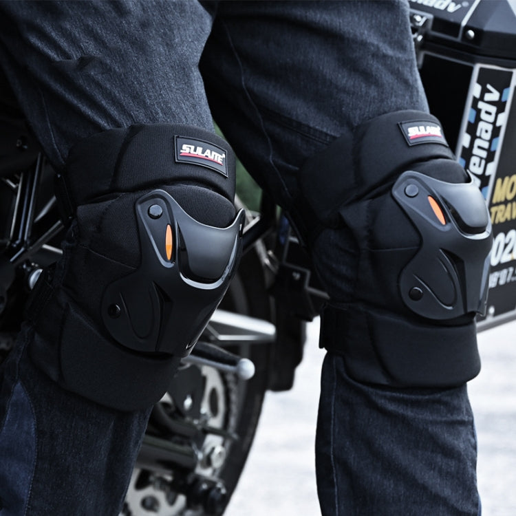 SULAITE Motorcycle Riding Equipment Protective Gear Off-Road Riding Anti-Fall Protector, Knee Pads, Elbow Pad, Knee Pads+Elbow Pad
