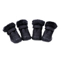 4 PCS/Set Pet AutumnWinter Thicken Cotton Shoes Dog Warm And Non-Slip Shoes, No. 1, No. 2, No. 3, No. 4, No. 5