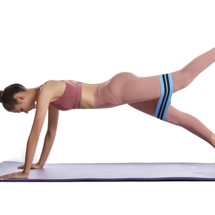 Squat Yoga Resistance Band Squat Loop Elastic Band, Size: 66 x 8cm（Blue）, 66 x 8cm（Blue）, 76 x 8cm（Pink）, 86 x 8cm（Gray）