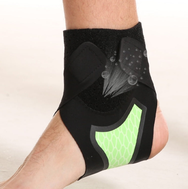 Neoprene Sports Ankle Support Ankle Compression Fixed Support Protective Strap, Left Foot (Black), Right Foot (Black), Left Foot (Green), Right Foot (Green), Left Foot (Purple), Right Foot (Purple)