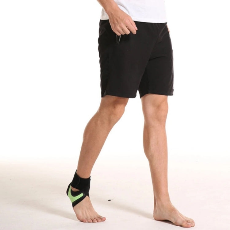 Neoprene Sports Ankle Support Ankle Compression Fixed Support Protective Strap, Left Foot (Black), Right Foot (Black), Left Foot (Green), Right Foot (Green), Left Foot (Purple), Right Foot (Purple)