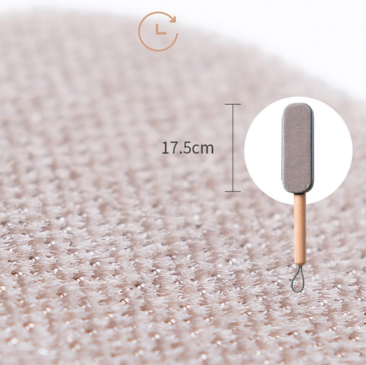 Electrostatic Dust Removal Brush Sticking Device Household Clothing Woolen Hair Removal Brush, Shell Grey, Midnight Blue