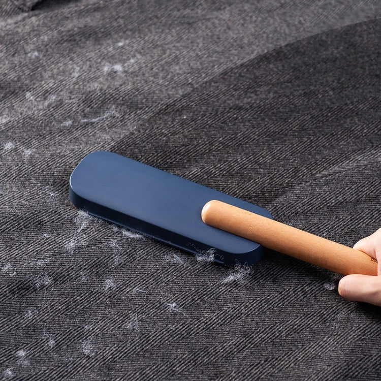 Electrostatic Dust Removal Brush Sticking Device Household Clothing Woolen Hair Removal Brush, Shell Grey, Midnight Blue