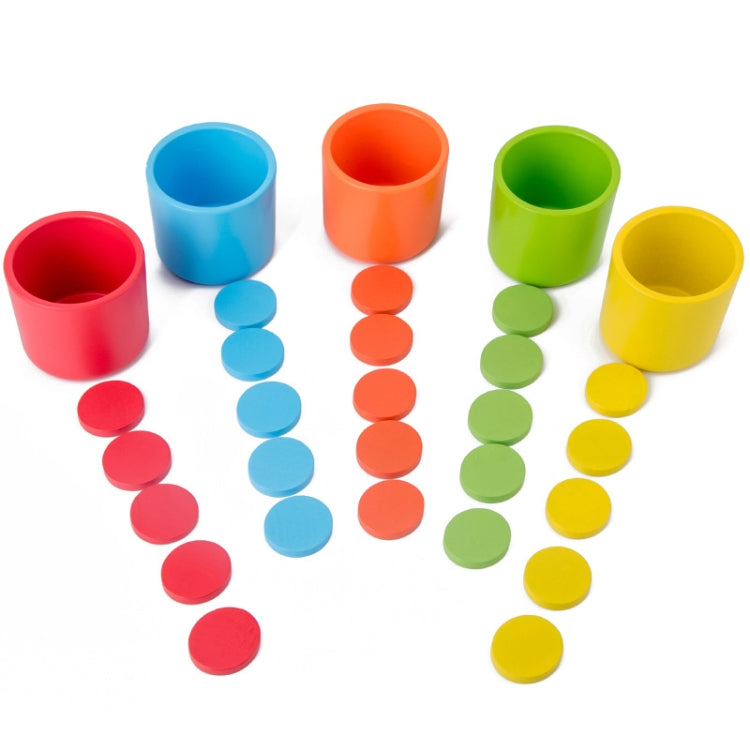 Children Table Game Color Classification Cup Educational Multifunctional Toy, Color Classification Cup