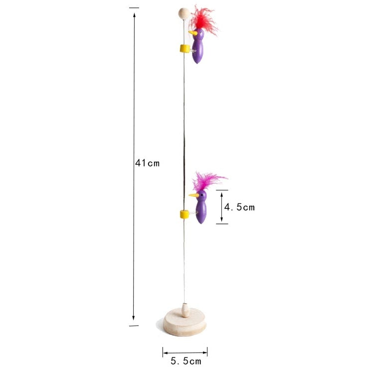 10 PCS Nodding Woodpecker Decompression Vent Children Educational Toys, Primary Color Single Bird, Colorful Single Bird (Color Random Deilvery), Primary Color Double Bird, Colorful Double Bird (Color Random Deilvery)