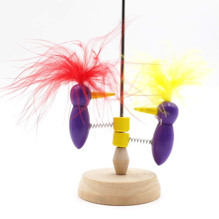 10 PCS Nodding Woodpecker Decompression Vent Children Educational Toys, Primary Color Single Bird, Colorful Single Bird (Color Random Deilvery), Primary Color Double Bird, Colorful Double Bird (Color Random Deilvery)