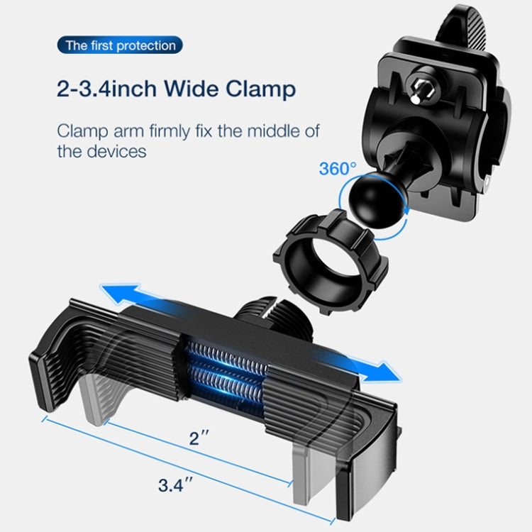 Bicycle Strap Mobile Phone Holder Bicycle Mountain Bike Phone Holder, Clip Type, Strongly Chuck Type
