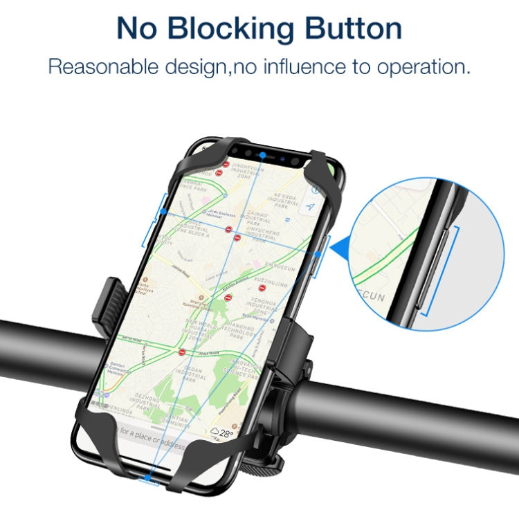 Bicycle Strap Mobile Phone Holder Bicycle Mountain Bike Phone Holder, Clip Type, Strongly Chuck Type