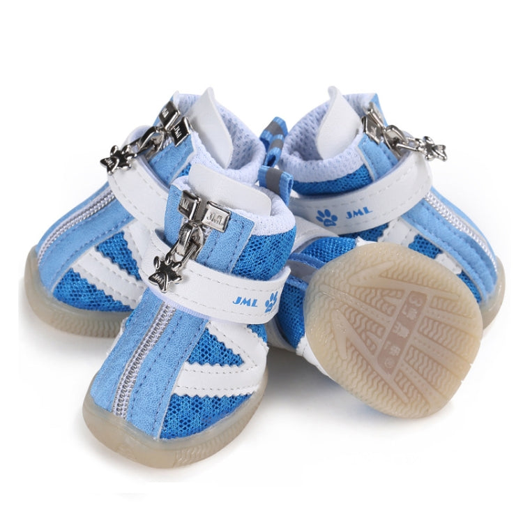 JML Pet Sports Shoes Non-Slip Wear-Resistant Comfortable Breathable Dog Shoes, 1