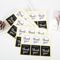 100 Pcks Thank You Moon Cake And Egg Yolk Pastry Sealing Sticker Packaging Box Sticker Decoration, Sealing Sticker