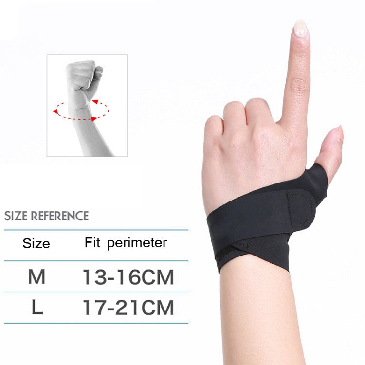 Volleyball Badminton Tendon Sheath Wristband Thin Wrist Sprain Thumb Cover, Specification: M（Left Hand）, M（Left Hand）, M（Right Hand）, L（Left Hand）, L（Right Hand）