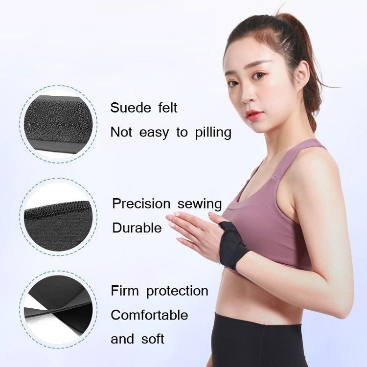 Volleyball Badminton Tendon Sheath Wristband Thin Wrist Sprain Thumb Cover, Specification: M（Left Hand）, M（Left Hand）, M（Right Hand）, L（Left Hand）, L（Right Hand）