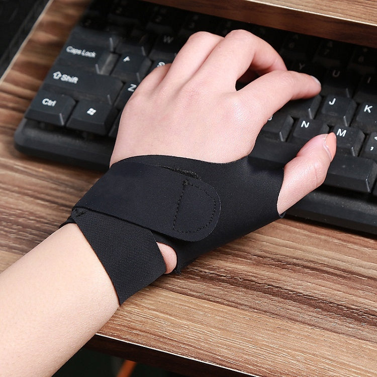 Volleyball Badminton Tendon Sheath Wristband Thin Wrist Sprain Thumb Cover, Specification: M（Left Hand）, M（Left Hand）, M（Right Hand）, L（Left Hand）, L（Right Hand）