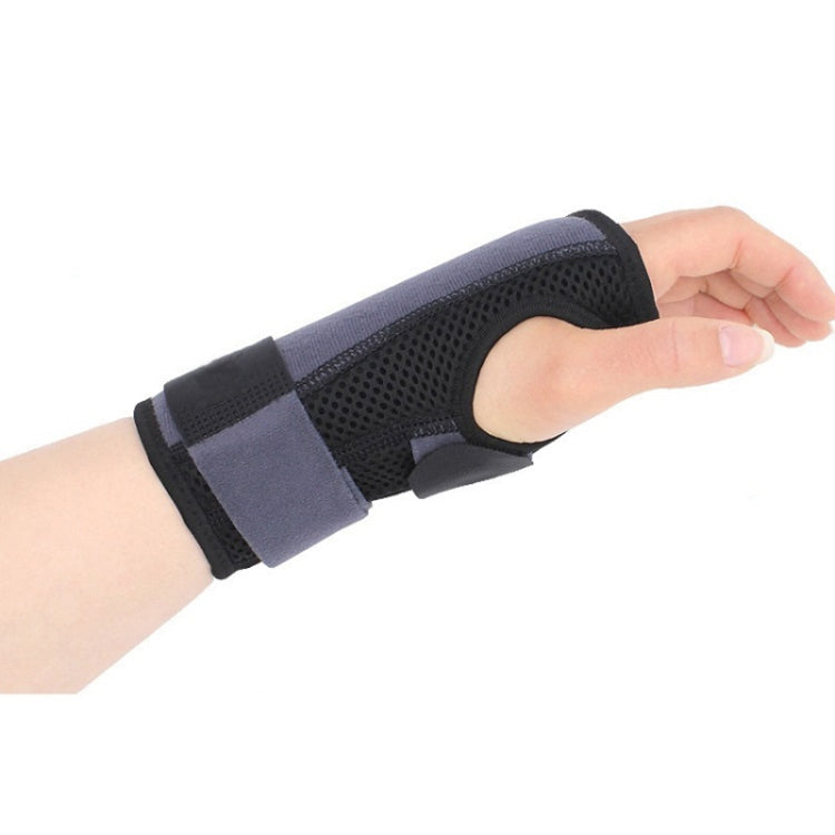 Two-Way Compression Stabilized Support Plate Wrist Brace Fracture Sprain Rehabilitation Wrist Brace, Specification: Right Hand S (Black), Left Hand S (Black), Right Hand S (Black), Left Hand M (Black), Right Hand M (Black), Left Hand L (Black)         ...