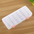 Nail Art Tool Decoration Empty Box Diamond Box Empty Bottle Set 28 Small Round Bottles + 1 Shell, Nail Art Tool