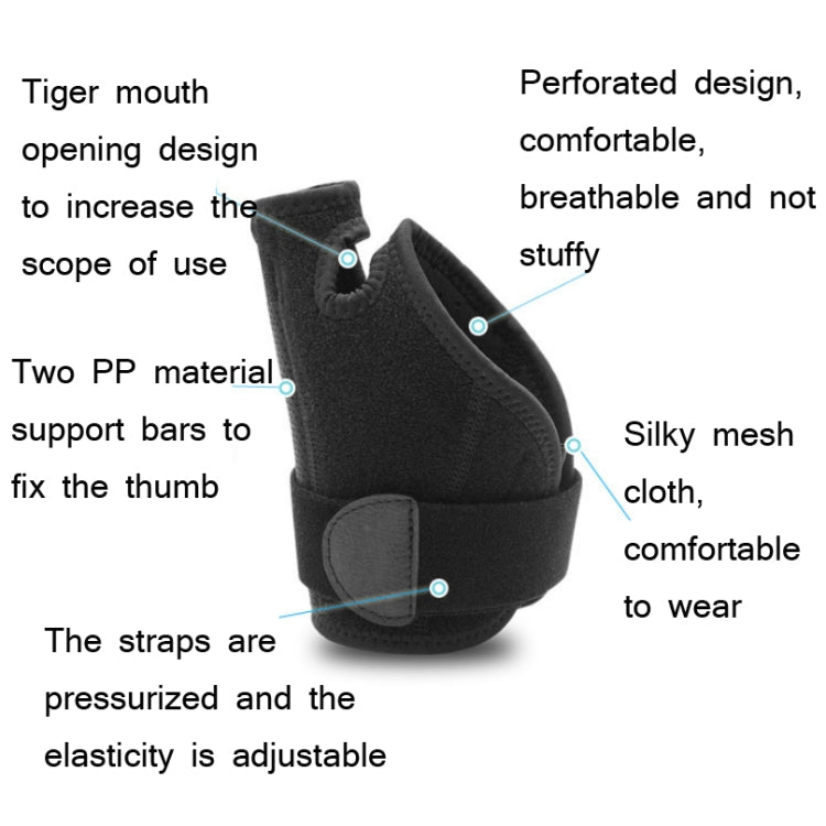 1 Pair Thumb Fracture Sprain Fixation Brace Tendon Sheath Breathable Wrist Brace, Wrist Brace