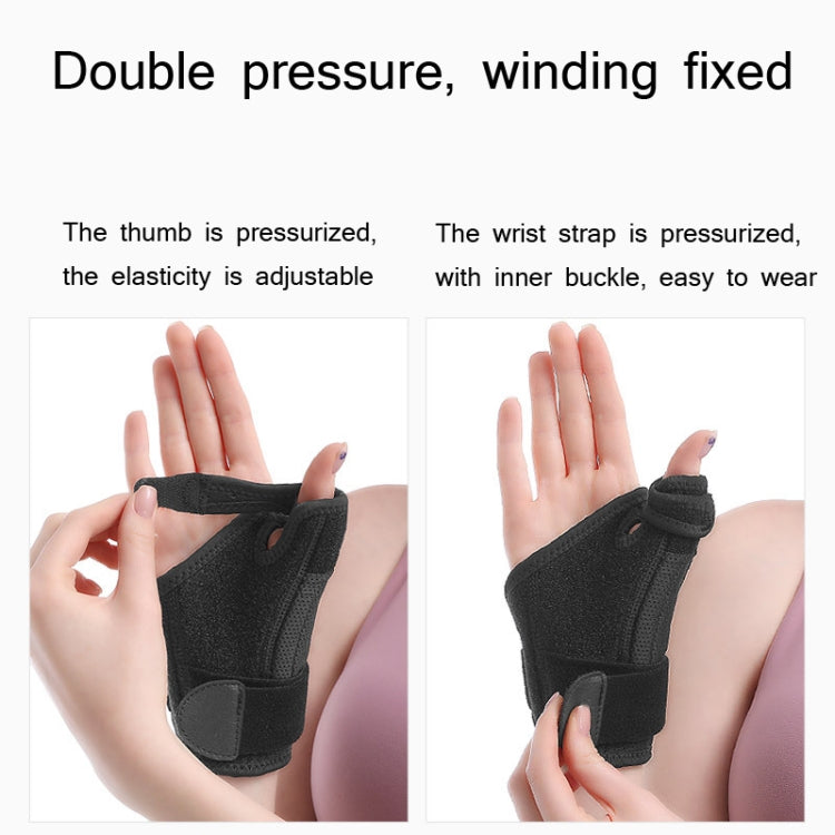 1 Pair Thumb Fracture Sprain Fixation Brace Tendon Sheath Breathable Wrist Brace, Wrist Brace