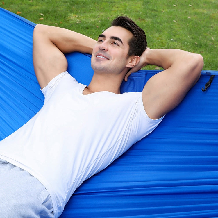 Anti-Rollover Automatic Quick-Opening Mosquito Net Hammock Outdoor Camping Double Anti-Mosquito Hammock, Size: 290x140cm, 290x140cm Blue, 290x140cm Yellow, 290x140cm Green