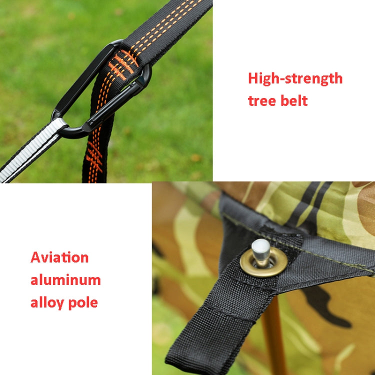 Anti-Rollover Automatic Quick-Opening Mosquito Net Hammock Outdoor Camping Double Anti-Mosquito Hammock, Size: 290x140cm, 290x140cm Blue, 290x140cm Yellow, 290x140cm Green