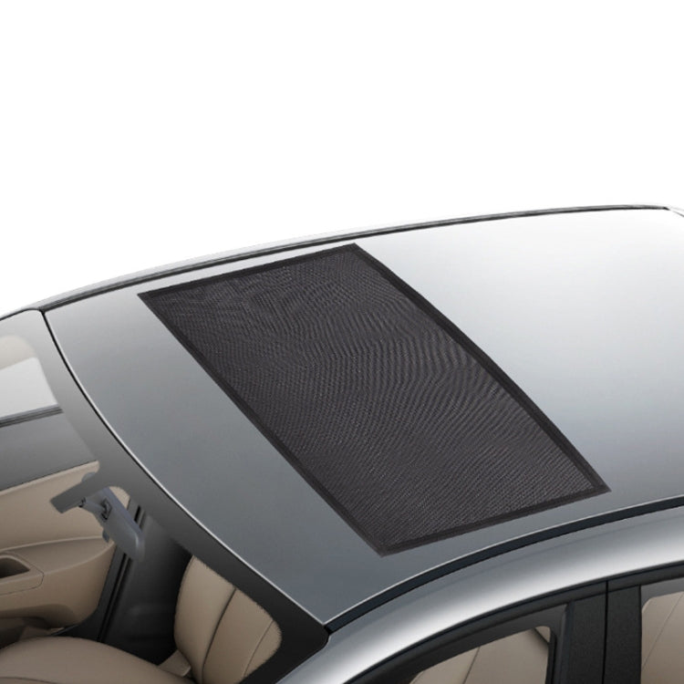 N913 Nylon Mesh Screens For Insect-Proof Dust-Proof Ventilated And Breathable Car Sunroof Magnetic Sun Shade, 95x55cm