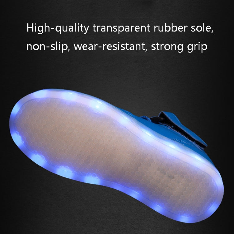 Children LED Luminous Shoes Rechargeable Sports Shoes, 25, 26, 27, 28, 29, 30, 31, 32, 33, 35, 34, 36, 37, 38, 39