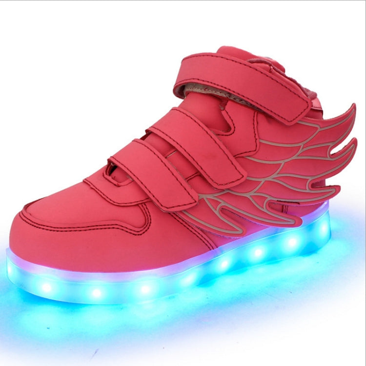 Children Colorful Light Shoes LED Charging Luminous Shoes, 25, 26, 27, 28, 29, 30, 31, 32