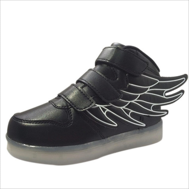 Children Colorful Light Shoes LED Charging Luminous Shoes, 25, 26, 27, 28, 29, 30, 31, 32