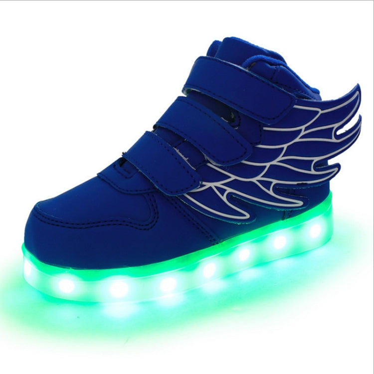 Children Colorful Light Shoes LED Charging Luminous Shoes, 25, 26, 27, 28, 29, 30, 31, 32