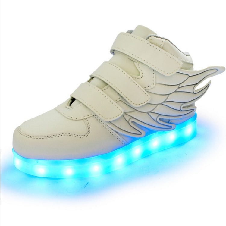 Children Colorful Light Shoes LED Charging Luminous Shoes, 33, 34, 35, 36, 37