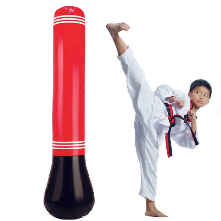 PVC Adult Children Inflatable Punching Bag Boxing Column Tumbler Punching Bag, Height: 1.5, 1.5m