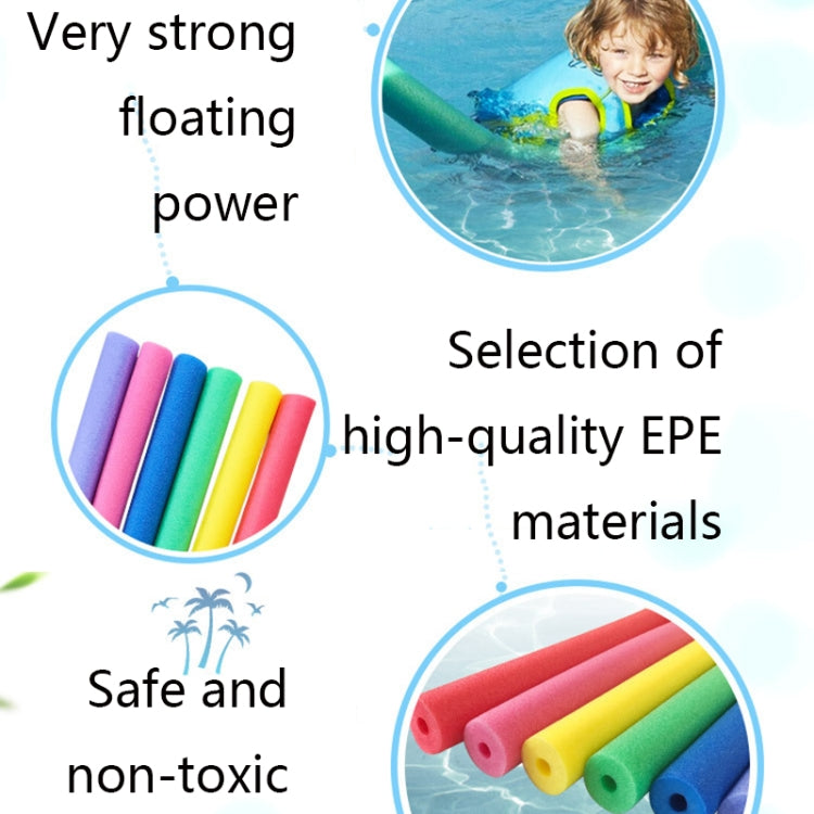 Blindfolded Strike Stick Swimming Stick Buoyancy Stick Foam Stick EPE Pearl Cotton Stick, Random Color Delivery, Size: 130 x 7cm (Solid), 150 x 6.5cm (Hollow), 150 x 6.5cm (Solid), 130 x 7cm (Solid)